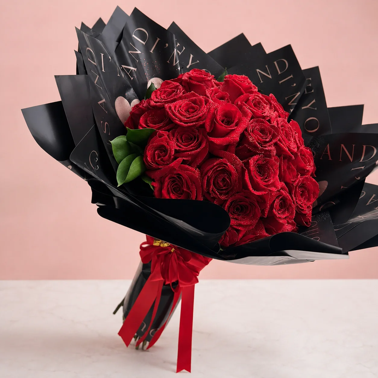 Ramo Clásico de Rosas Rojas - Floristería Floripondio Cartagena