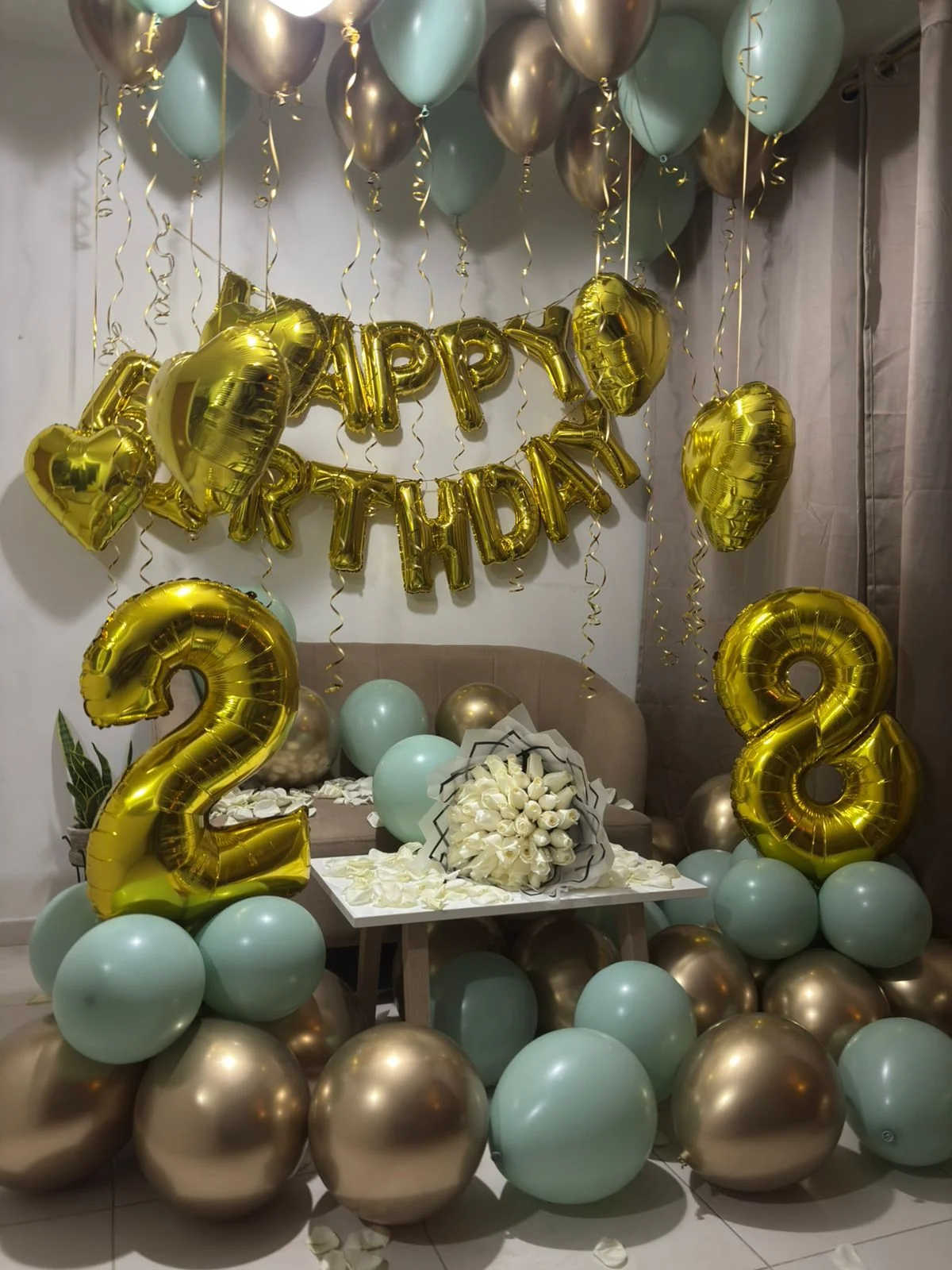 Decoración de Cumpleaños con Globos - Floristería Floripondio Cartagena